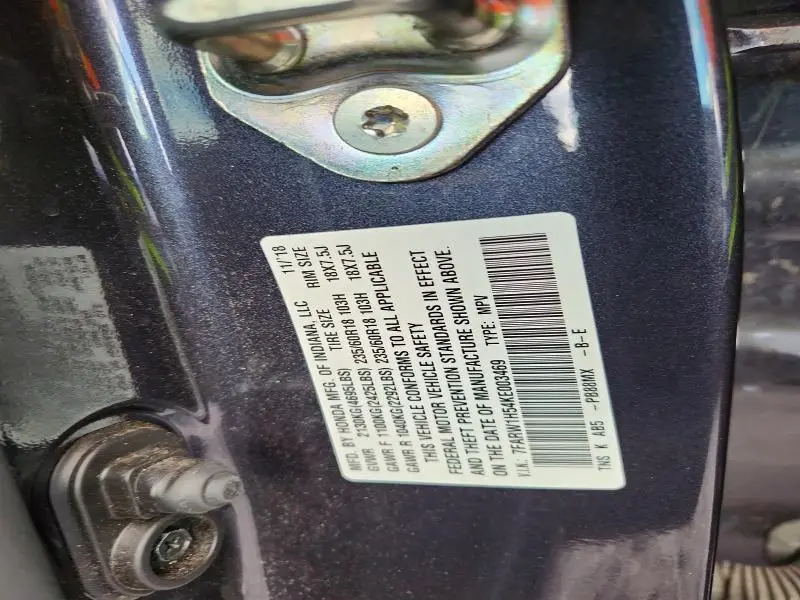 2019 HONDA CR-V EX  
