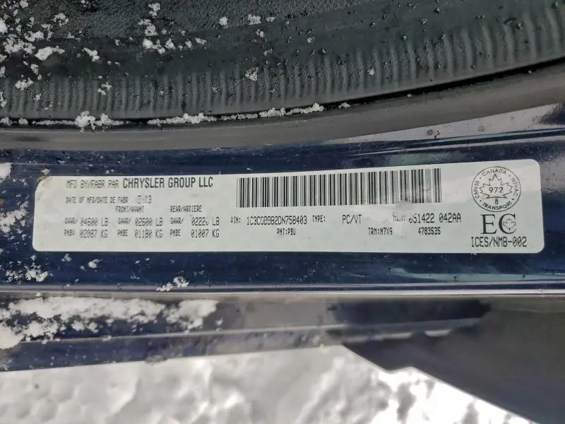 2013 CHRYSLER 200 TOURING  