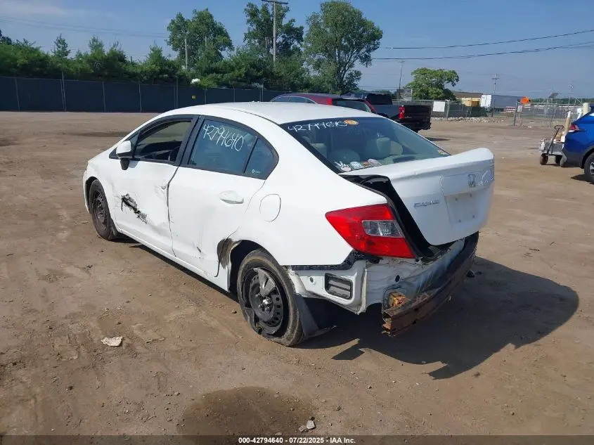2012 HONDA CIVIC LX