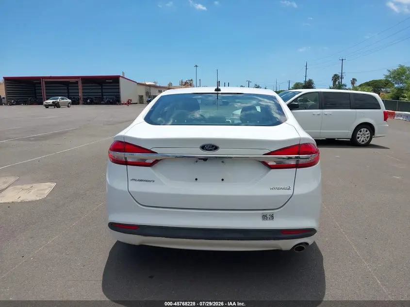 2018 FORD FUSION HYBRID S