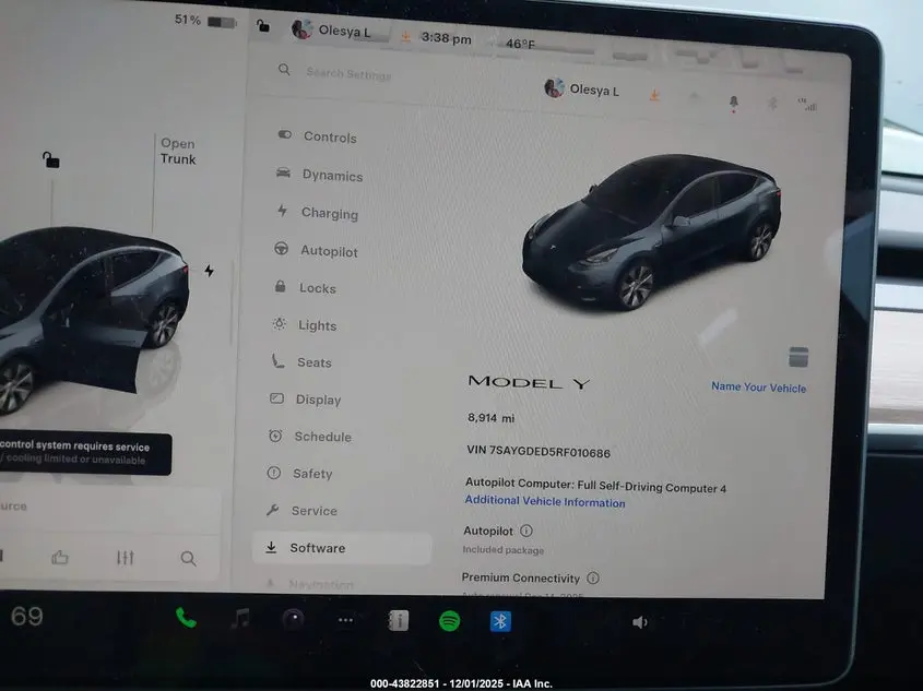 2024 TESLA MODEL Y RWD