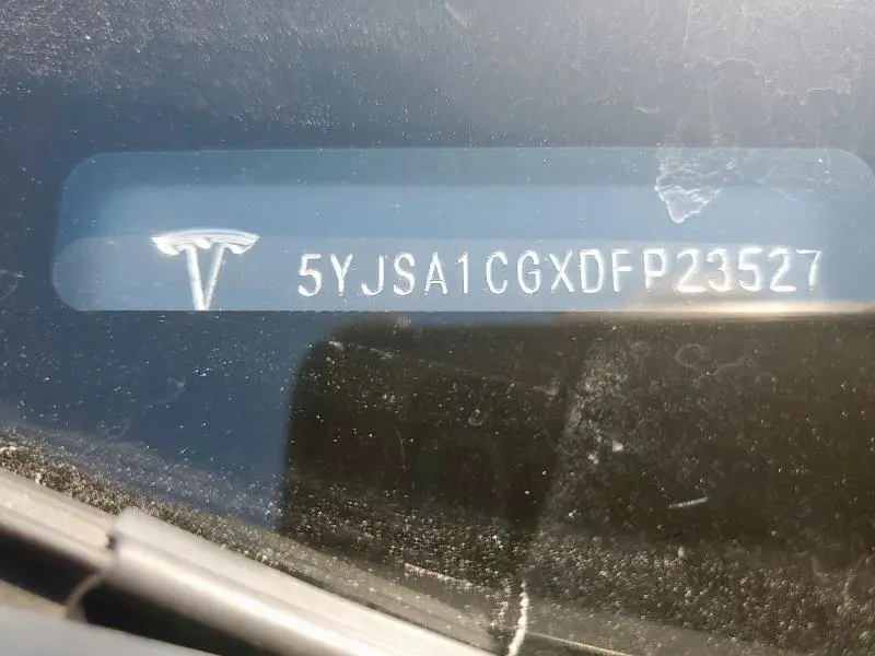 2013 TESLA MODEL S   