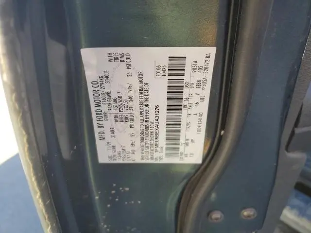 2010 FORD EXPLORER SPORT TRAC XLT  