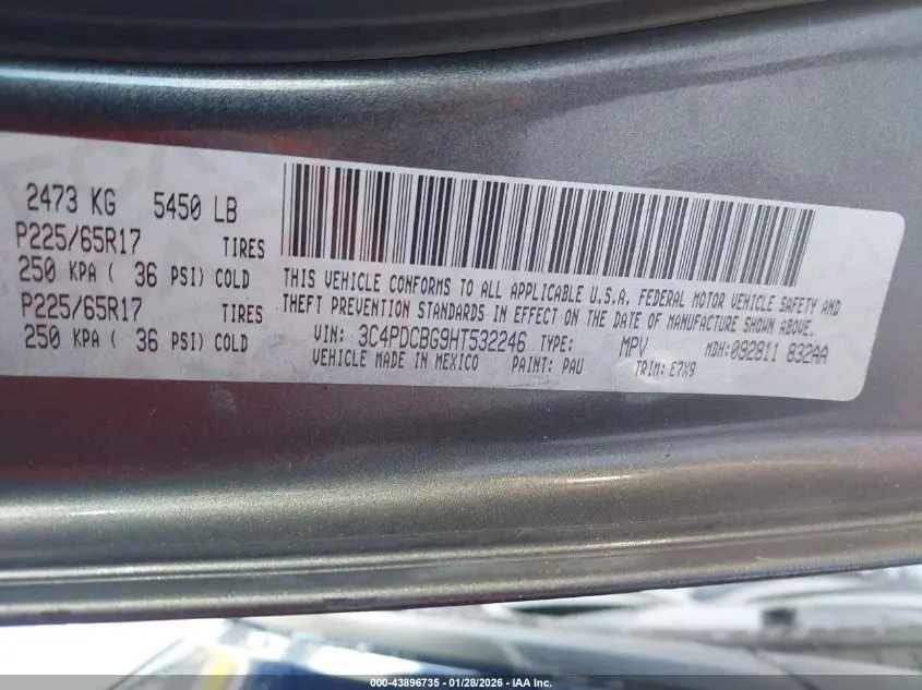 2016 DODGE JOURNEY R/T