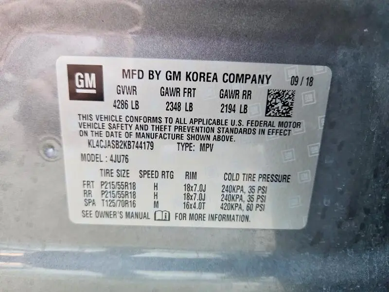 2019 BUICK ENCORE PREFERRED  