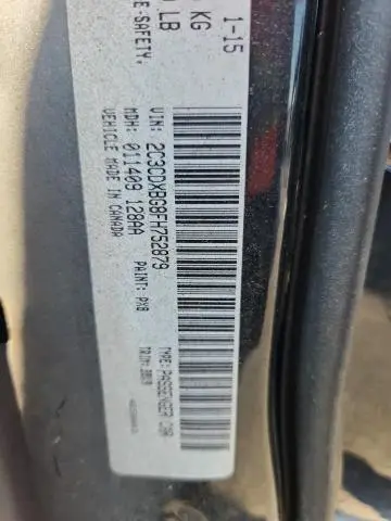 2015 DODGE CHARGER SE  