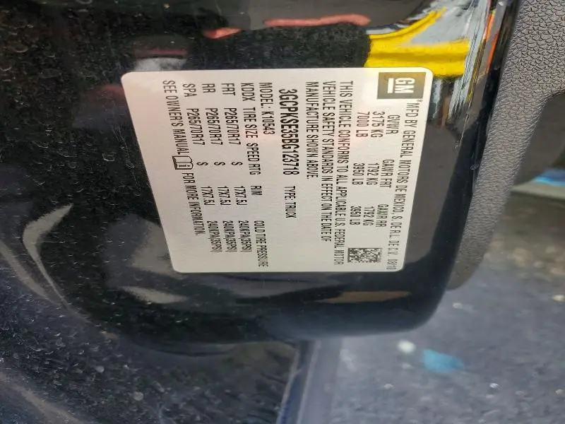 2011 CHEVROLET SILVERADO K1500 LT  