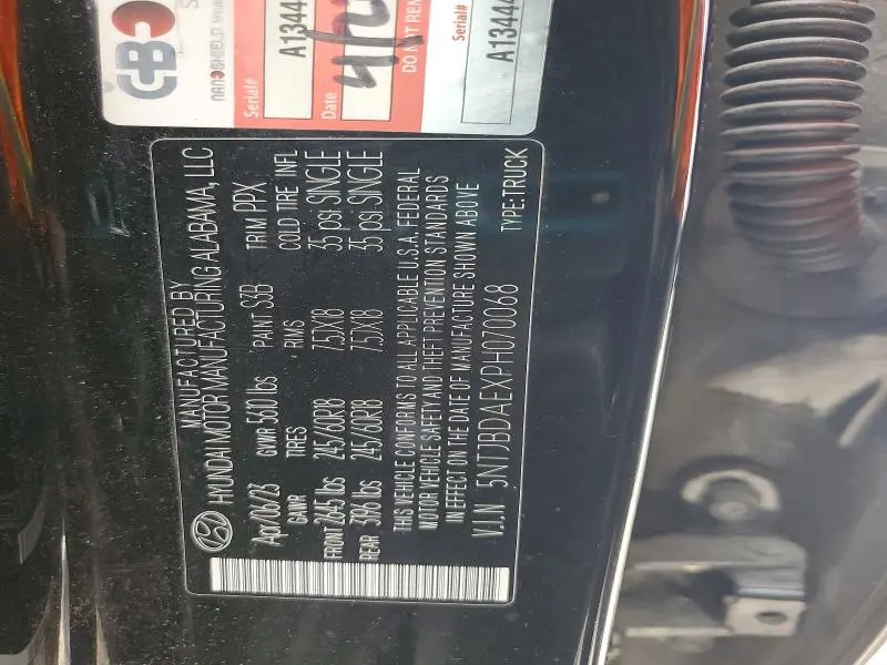 2023 HYUNDAI SANTA CRUZ SEL  