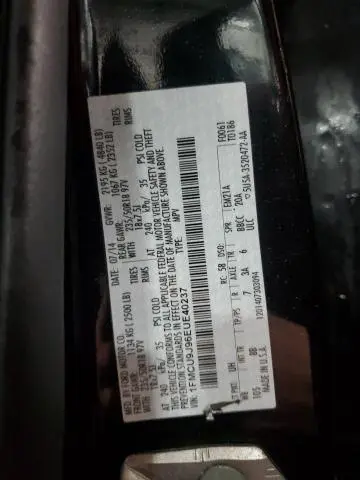 2014 FORD ESCAPE TITANIUM  