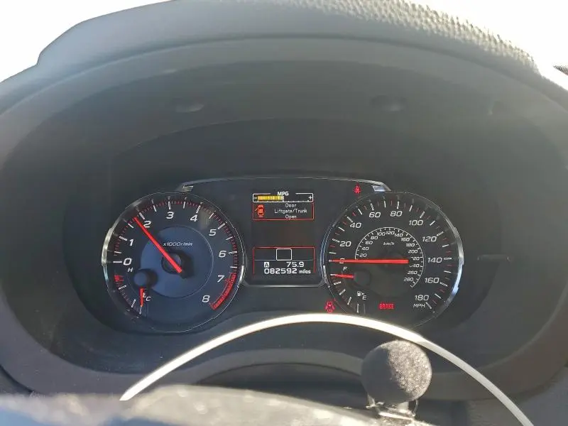 2018 SUBARU WRX   