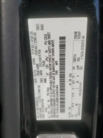 2014 FORD ESCAPE TITANIUM  