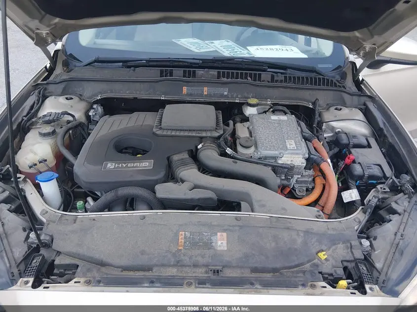 2017 FORD FUSION HYBRID S