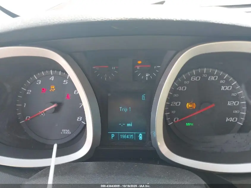 2011 CHEVROLET EQUINOX 1LT