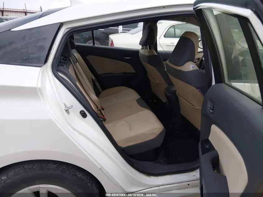 2016 TOYOTA PRIUS TWO