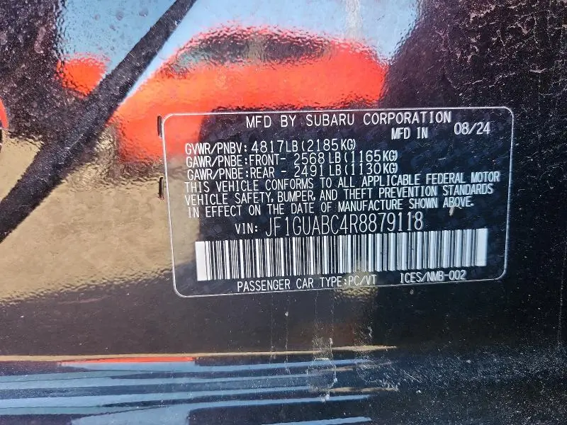 2024 SUBARU IMPREZA   