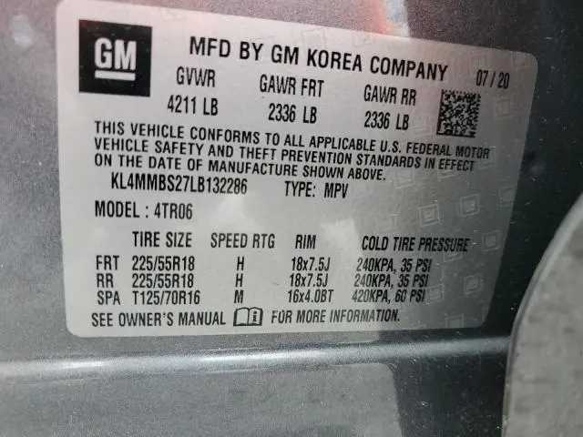2020 BUICK ENCORE GX PREFERRED  