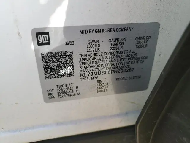 2023 CHEVROLET TRAILBLAZER RS  