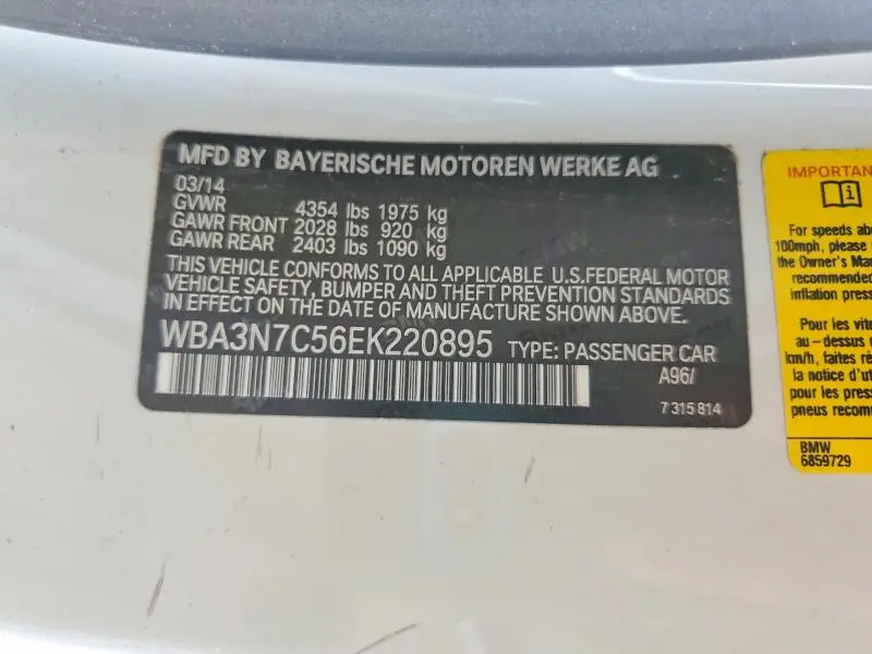 2014 BMW 428 I  