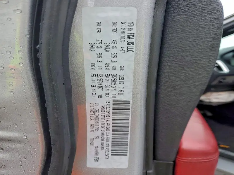 2017 DODGE DURANGO R/T  