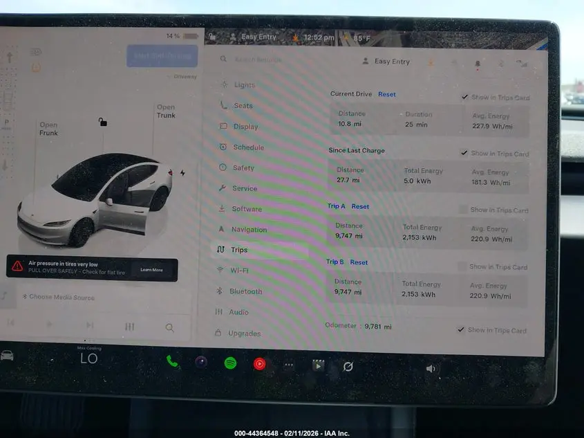 2025 TESLA MODEL 3 LONG RANGE REAR-WHEEL DRIVE/STANDARD REAR-WHEEL DRIVE