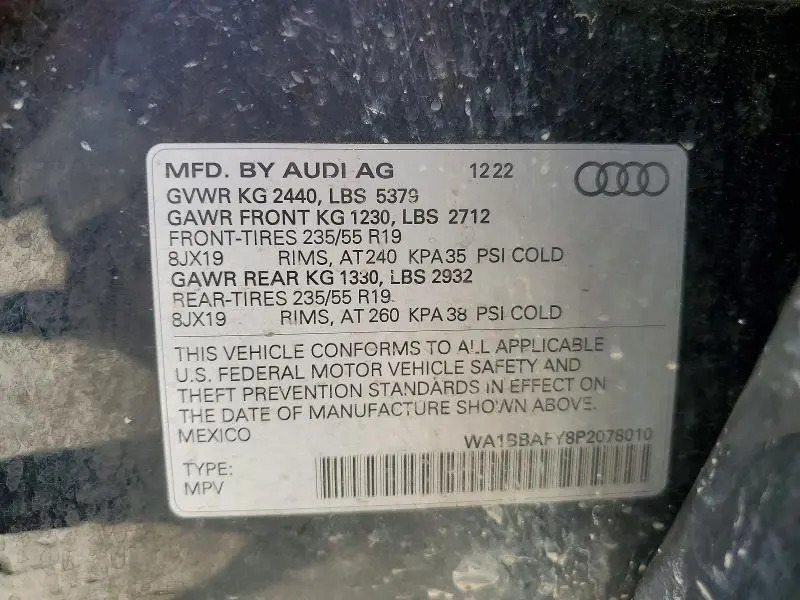 2023 AUDI Q5 PREMIUM PLUS 40  