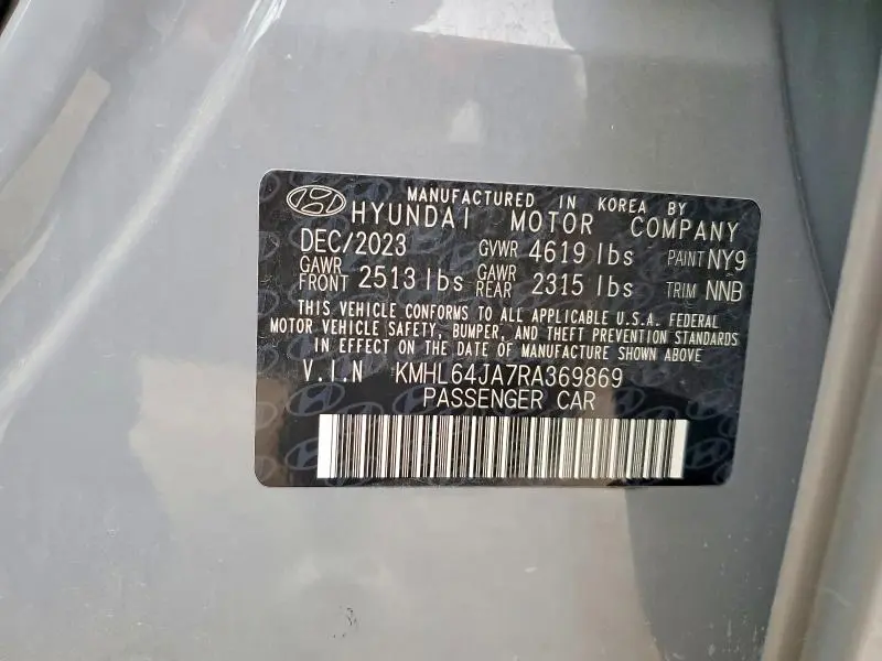 2024 HYUNDAI SONATA   