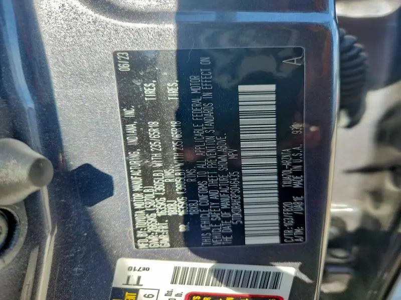 2023 TOYOTA HIGHLANDER L  