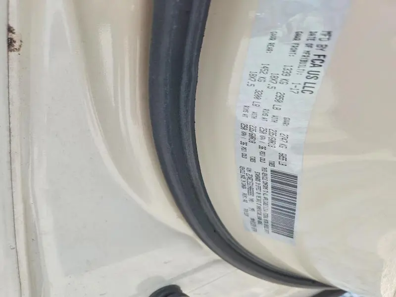 2017 CHRYSLER PACIFICA TOURING L PLUS  