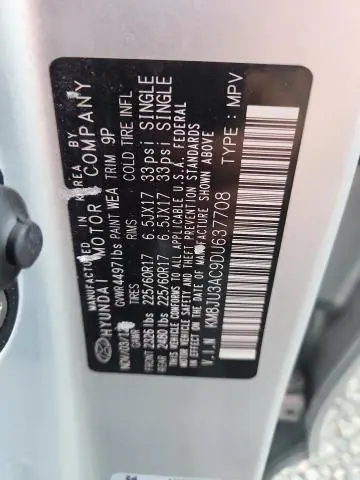 2013 HYUNDAI TUCSON GLS  