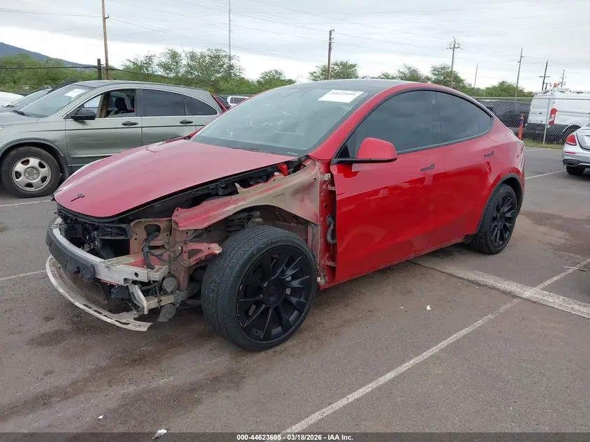 2021 TESLA MODEL Y LONG RANGE DUAL MOTOR ALL-WHEEL DRIVE