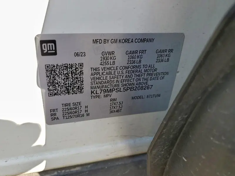 2023 CHEVROLET TRAILBLAZER LT  