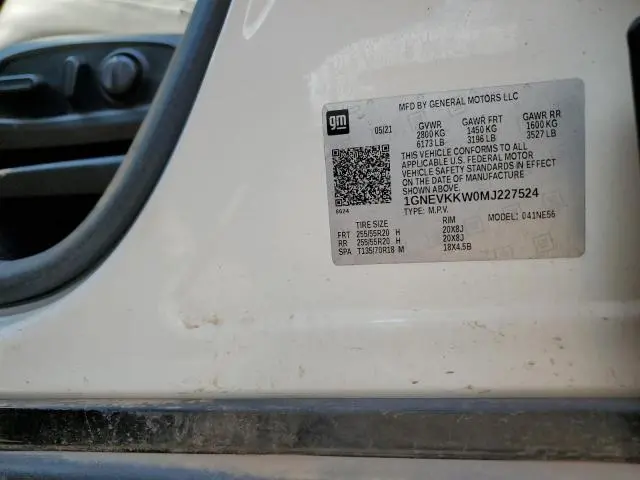 2021 CHEVROLET TRAVERSE PREMIER  