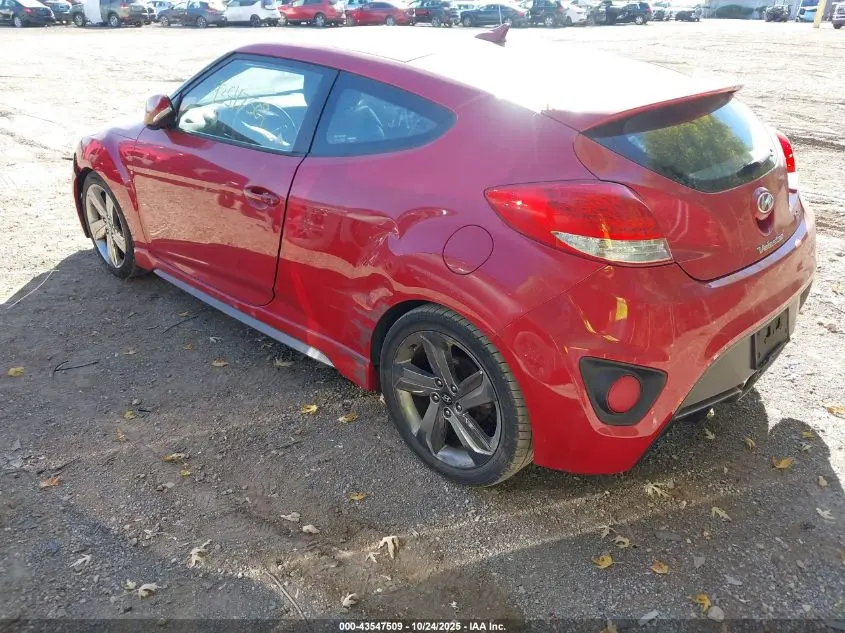 2014 HYUNDAI VELOSTER TURBO W/BLACK