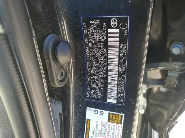 2020 TOYOTA COROLLA LE  