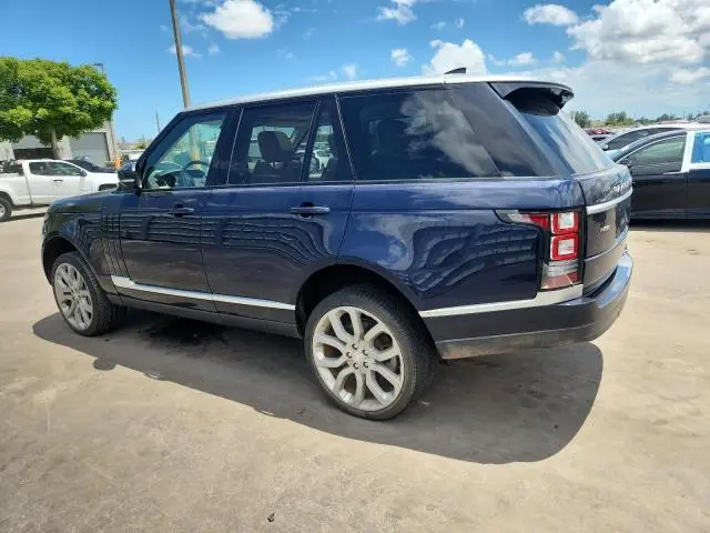 2017 LAND ROVER RANGE ROVER HSE  