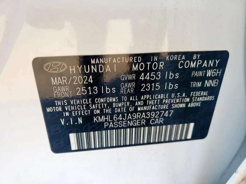 2024 HYUNDAI SONATA SEL  