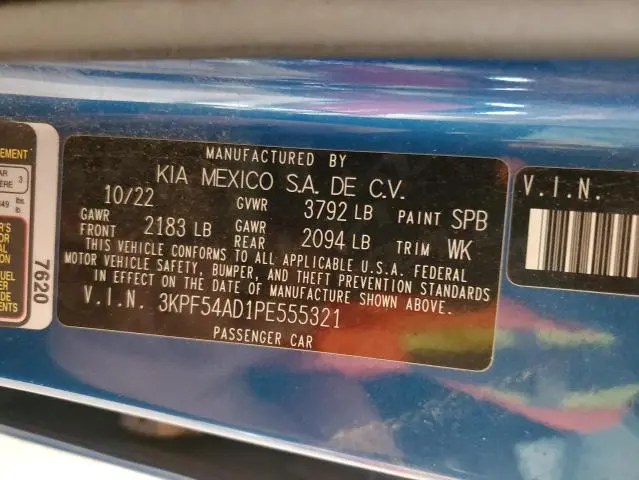 2023 KIA FORTE GT LINE  