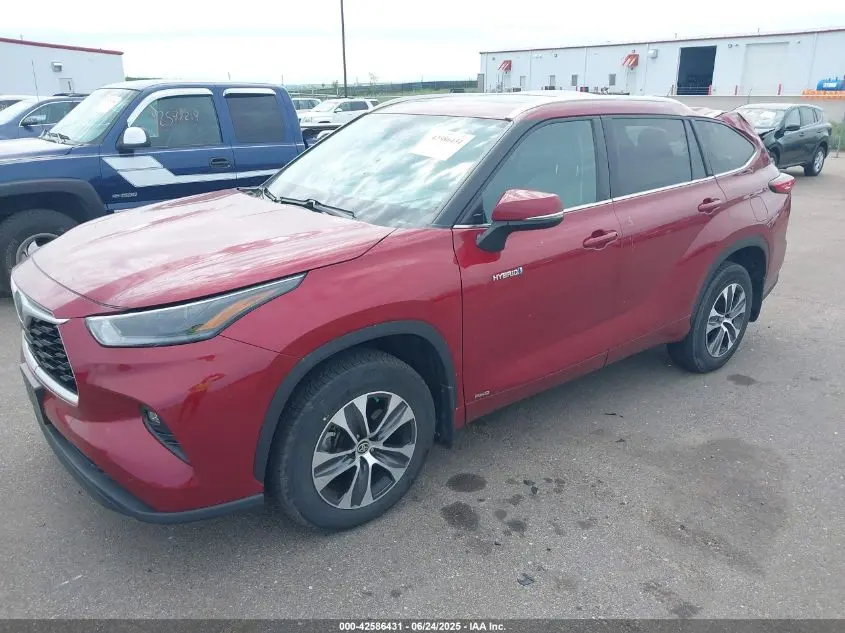 2021 TOYOTA HIGHLANDER HYBRID XLE