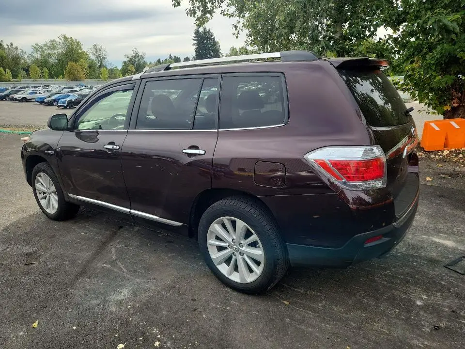 2012 TOYOTA HIGHLANDER HYBRID LIMITED  