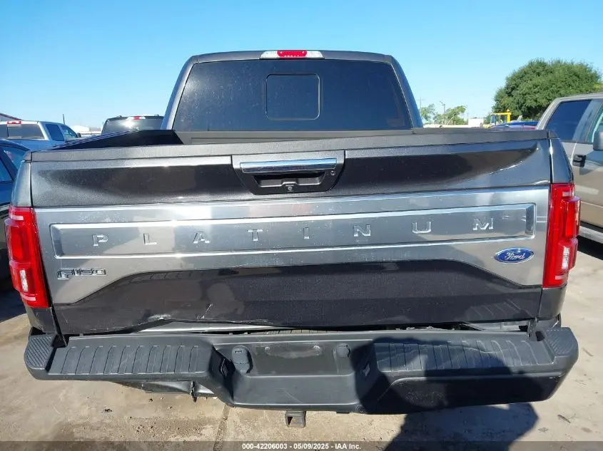 2016 FORD F-150 PLATINUM