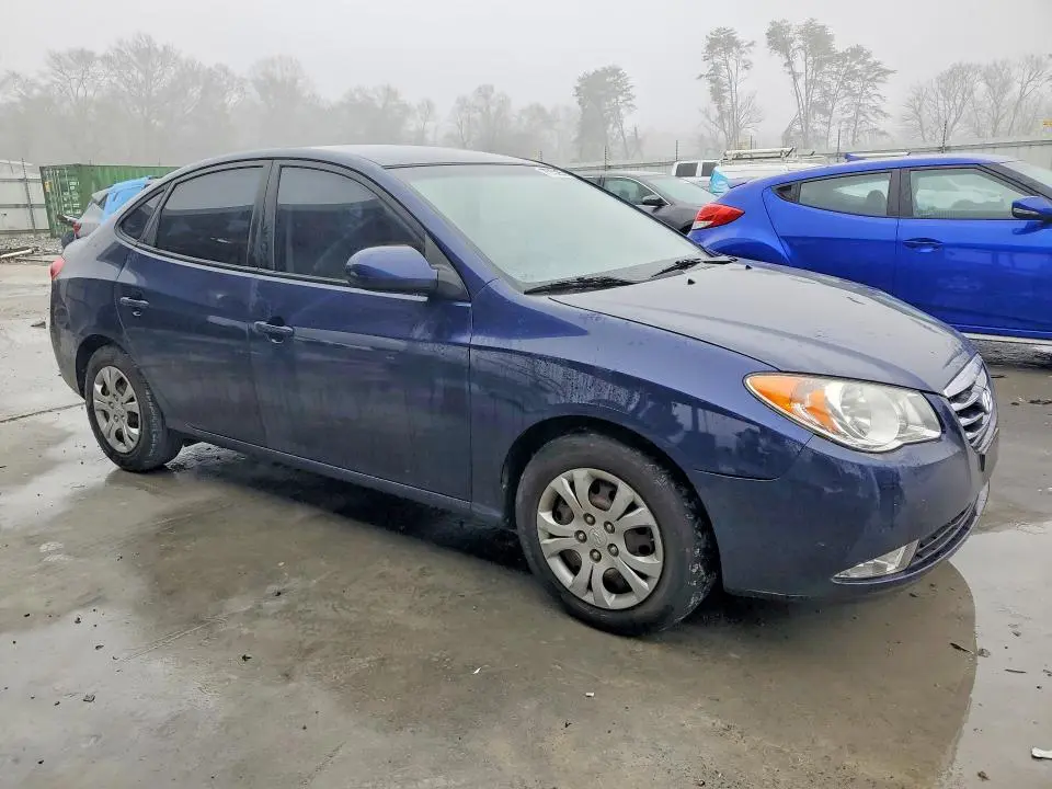 2010 HYUNDAI ELANTRA BLUE  