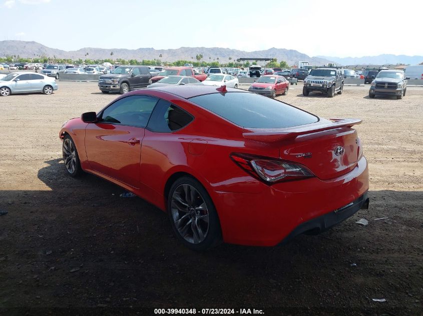 2015 HYUNDAI GENESIS 3.8 R-SPEC