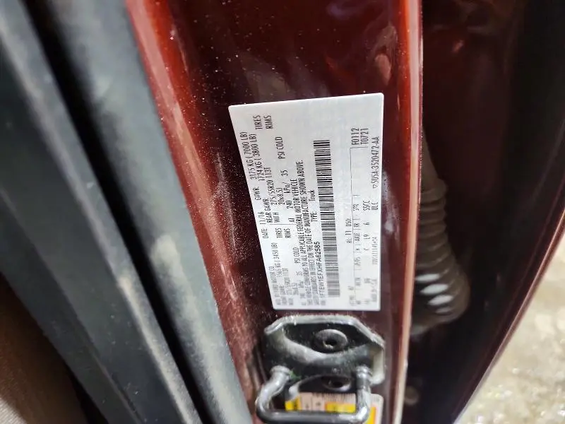 2017 FORD F150 SUPERCREW  