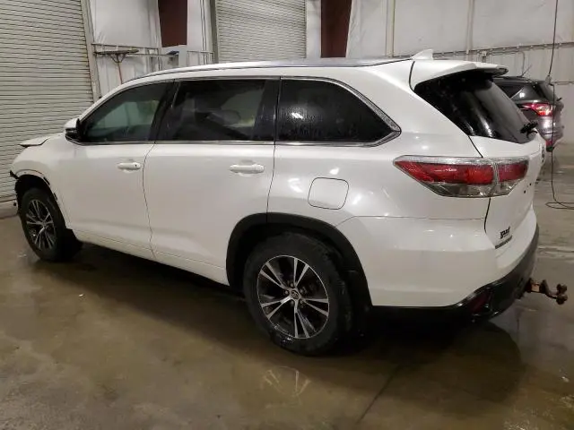 2016 TOYOTA HIGHLANDER XLE  