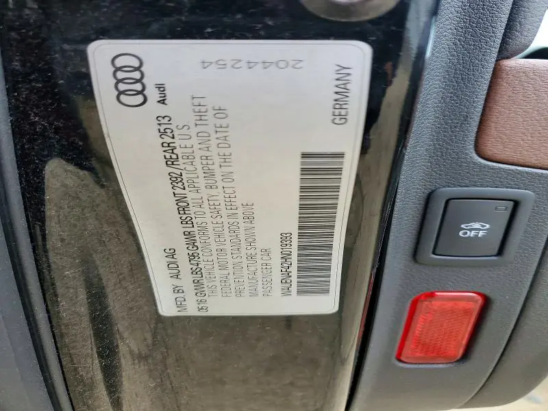 2017 AUDI A4 PREMIUM PLUS  