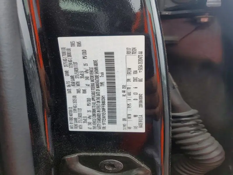 2015 FORD F150 SUPERCREW  