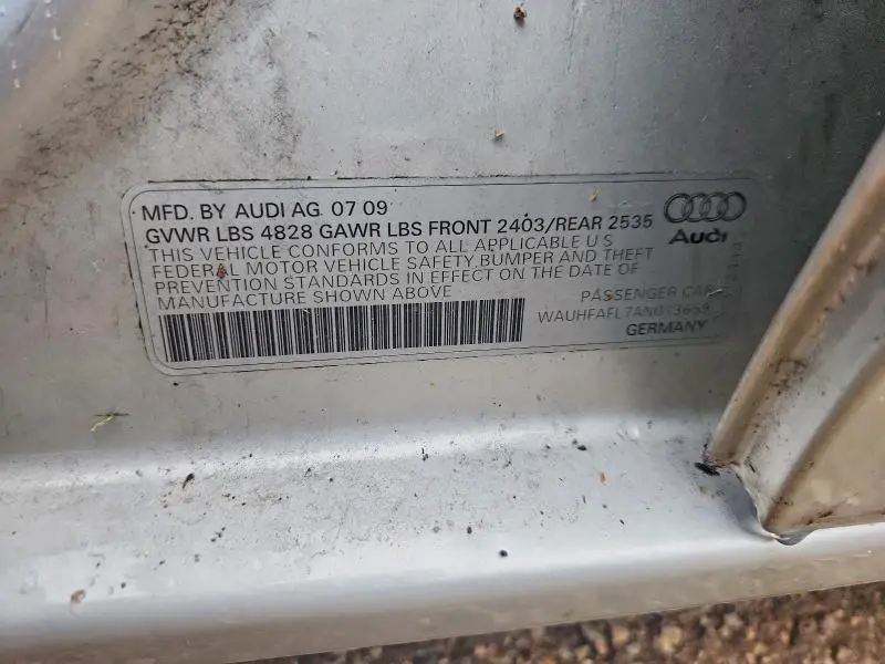 2010 AUDI A4 PREMIUM PLUS  