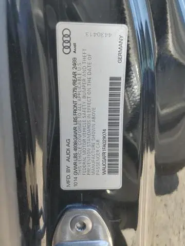 2015 AUDI S5 PREMIUM PLUS