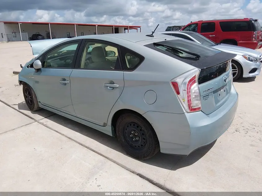 2012 TOYOTA PRIUS THREE