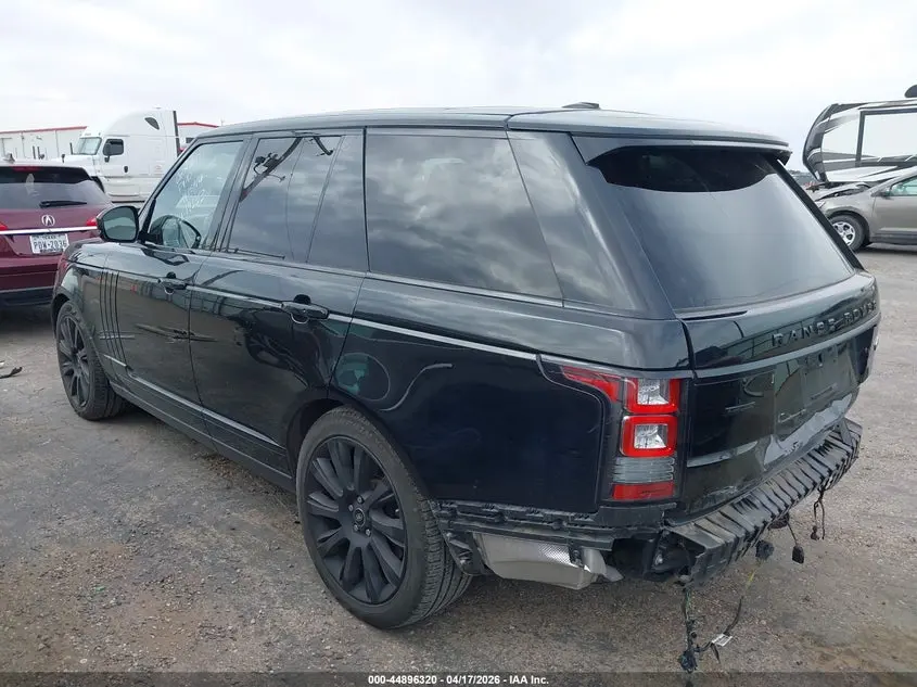 2015 LAND ROVER RANGE ROVER 5.0L V8 SUPERCHARGED AUTOBIOGRAPHY